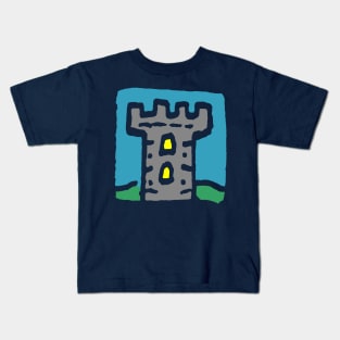 Minimal Tower Icon Kids T-Shirt